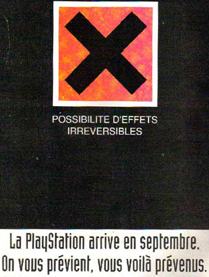 PlayStation: Publicité PlayStation été 1995