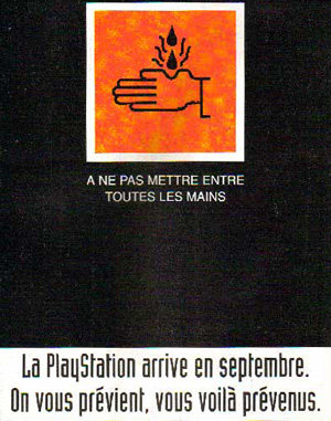 PlayStation: Publicité PlayStation été 1995