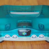 Console Nintendo 64 Clear Blue